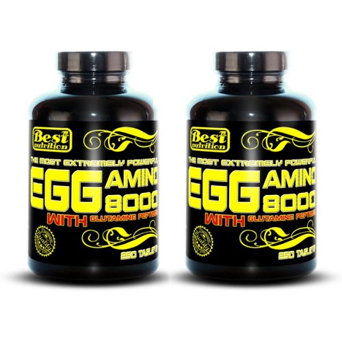 1+1 Zadarmo: EGG Amino 8000 od Best Nutrition