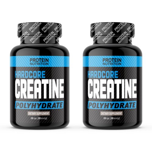 1+1 Zadarmo: Hardcore Creatine Polyhydrate - Protein Nutrition
