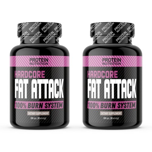 1+1 Zadarmo: Hardcore Fat Attack - Protein Nutrition