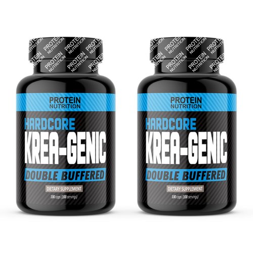 1+1 Zadarmo: Hardcore Krea-Genic - Protein Nutrition