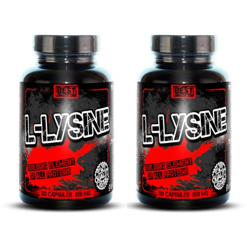 1+1 Zadarmo: L-Lysine od Best Nutrition