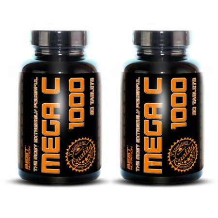 1+1 Zadarmo: Mega C 1000 - Best Nutrition