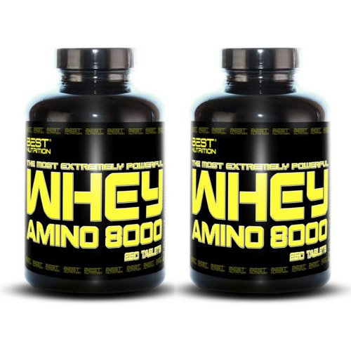 1+1 Zdarma: Amino Whey 8000 značky Best Nutrition