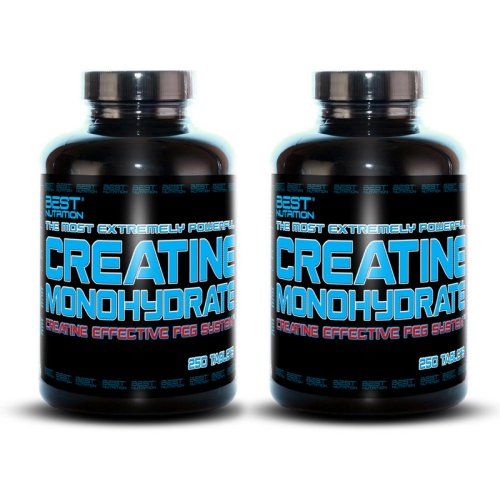 1+1 Zdarma: Creatine Monohydrate Peg System od Best Nutrition