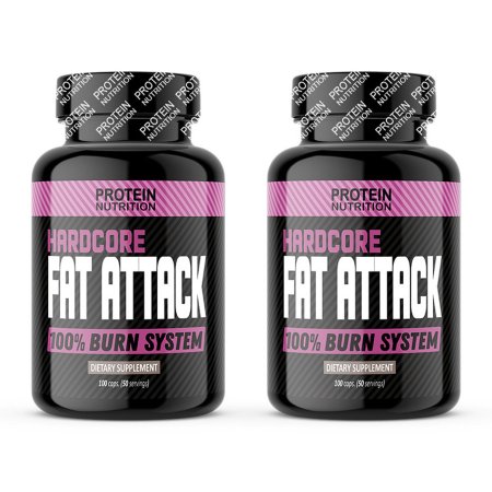 1+1 Zdarma: Hardcore Fat Attack - Protein Nutrition