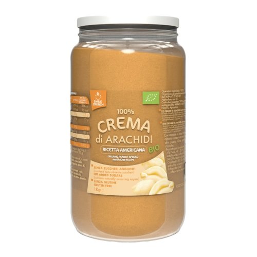100% Crema Di Arachidi Bio Ricetta Americana - Smile Crunch