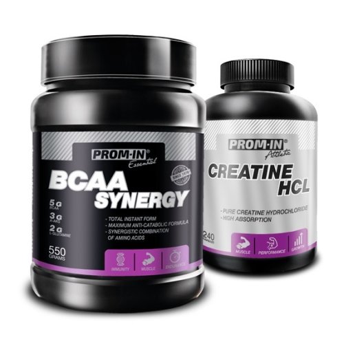 Akcia: BCAA Synergy + Creatin HCL - Prom-IN