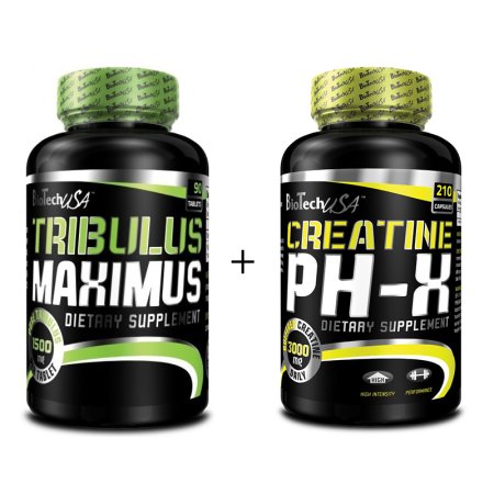 Akcia: Tribulus Maximus + Creatine PH-X Zadarmo - Biotech USA