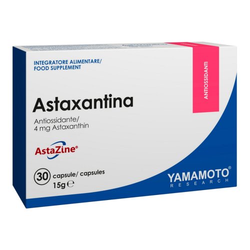 Astaxantina (zvyšuje svalovú vytrvalosť a regeneráciu) - Yamamoto