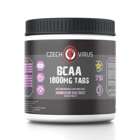 BCAA 1800 mg Tabs - Czech Virus