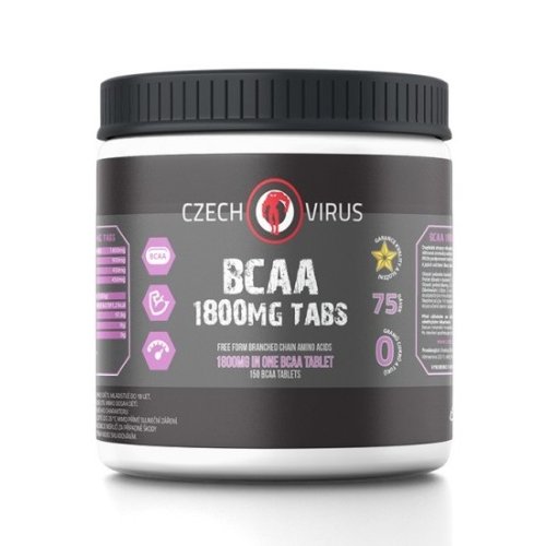 BCAA 1800 mg Tabs - Czech Virus