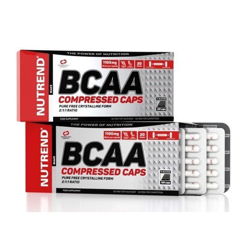 BCAA Compressed Caps - Nutrend 
