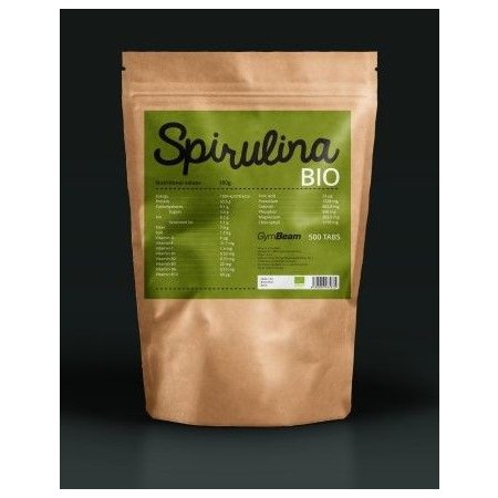 Bio Spirulina tablety - GymBeam