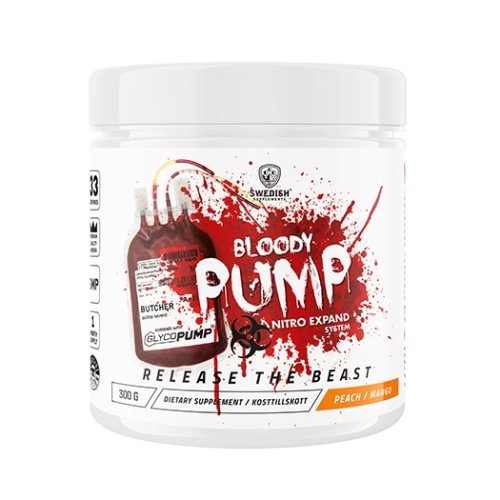 Bloody Pump (bez kofeinu) - Swedish Supplements