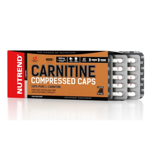 Carnitine Compressed Caps - Nutrend