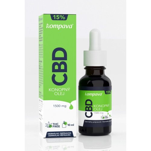 CBD konopný olej 15% - Kompava