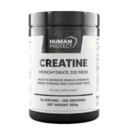 Creatine Monohydrate 200 Mesh - Human Protect
