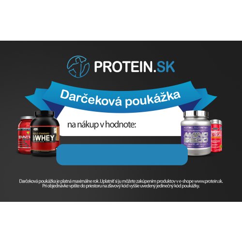 Darčeková poukážka na nákup od Protein.sk