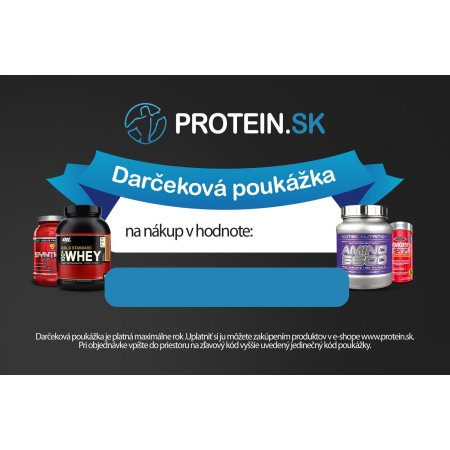 Dárková poukázka na nákup od Protein.cz