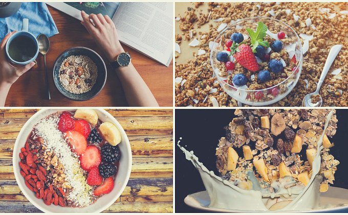 Dopřejte si královskou snídani, rychlý recept na zdravé müsli