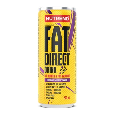 Fat Direct Drink (spaľovač plus pumpa) - Nutrend