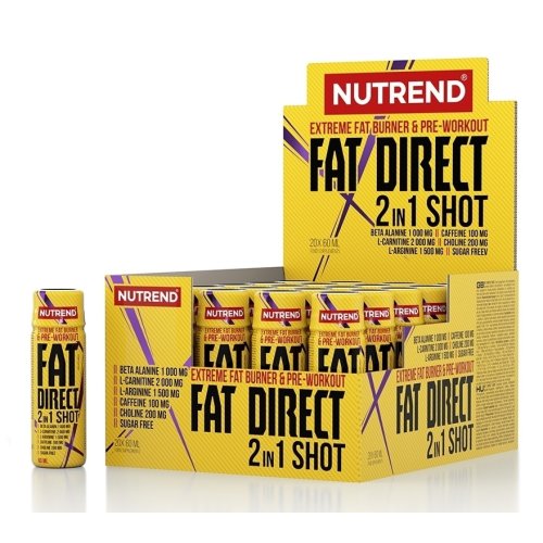 Fat Direct Shot (spaľovač plus pumpa) - Nutrend