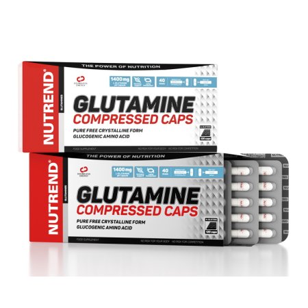 Glutamine Compressed Caps - Nutrend
