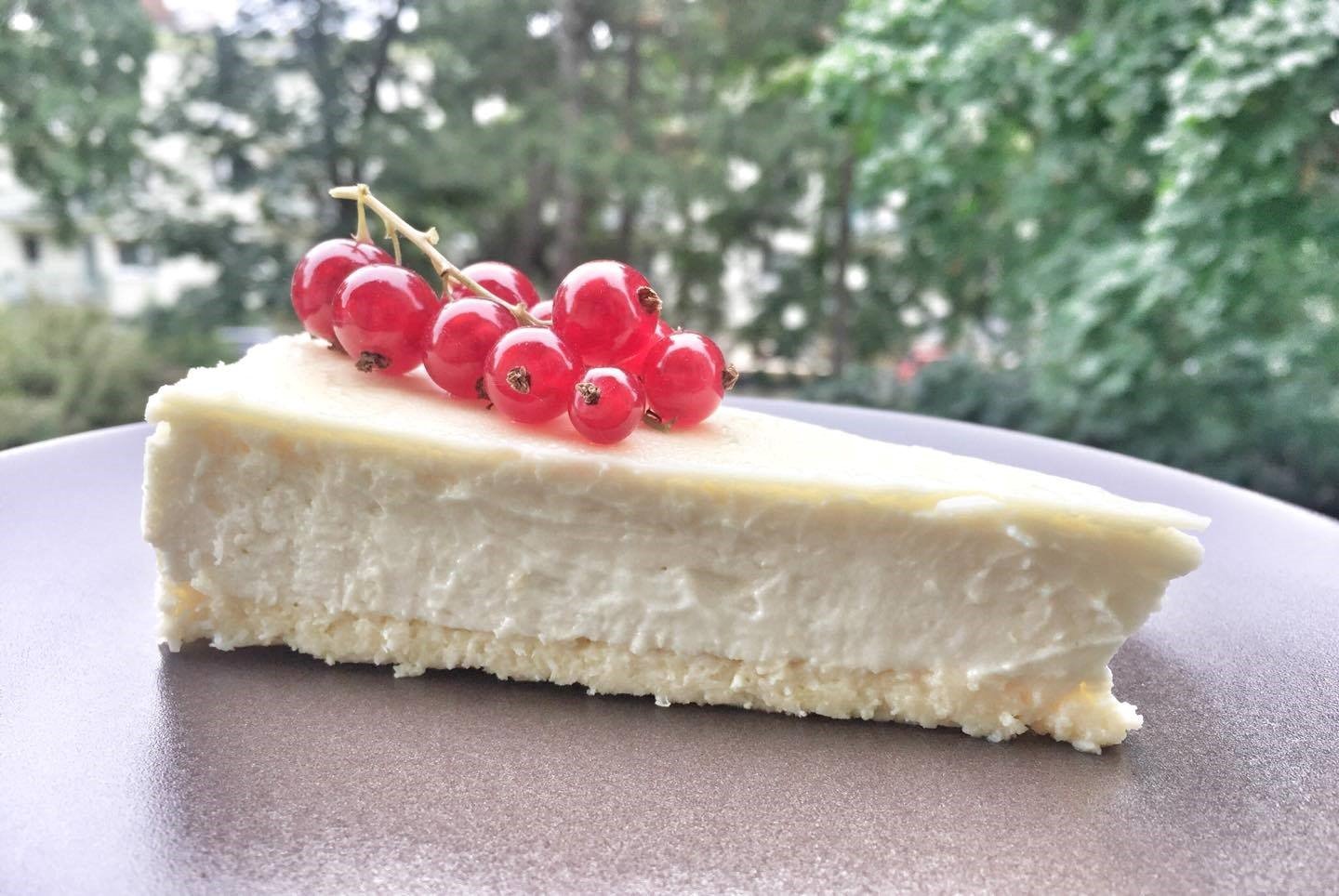 Citrónovo proteínový cheesecake