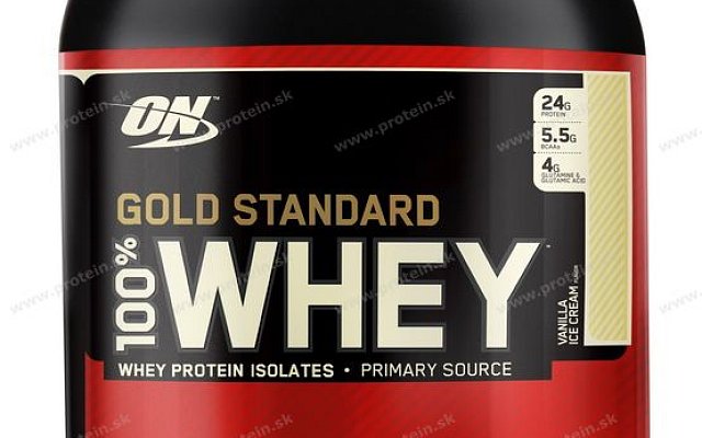 Testujeme 100% Whey Gold Standard Protein od Optimum Nutrition