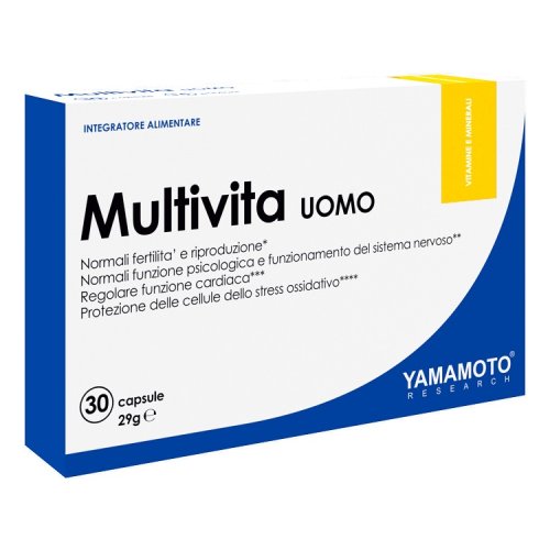 Multivita Uomo (zostavený špeciálne pre potreby mužov) - Yamamoto 