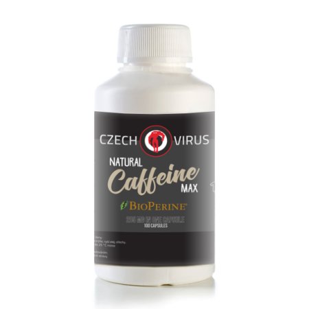 Natural Caffeine Max + BioPerine - Czech Virus