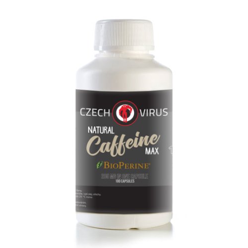 Natural Caffeine Max + BioPerine - Czech Virus
