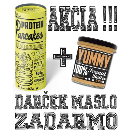 Protein Pancakes + Yummy Peanut Butter Zadarmo - FitBoom