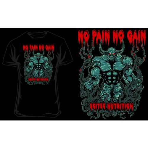 Tričko No Pain - Scitec Nutrition