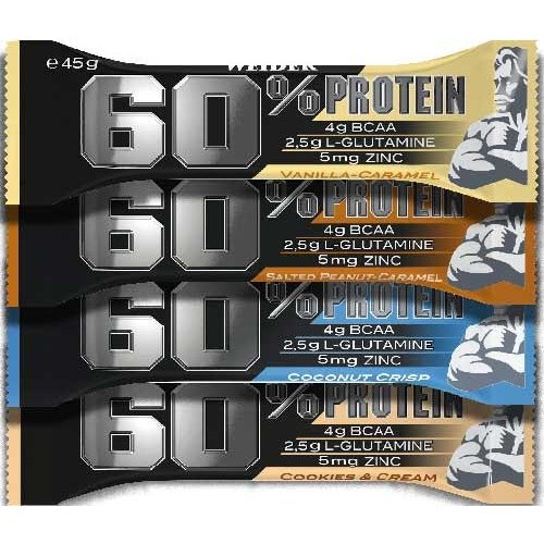 Tyčinka: 60% Protein Bar - Weider