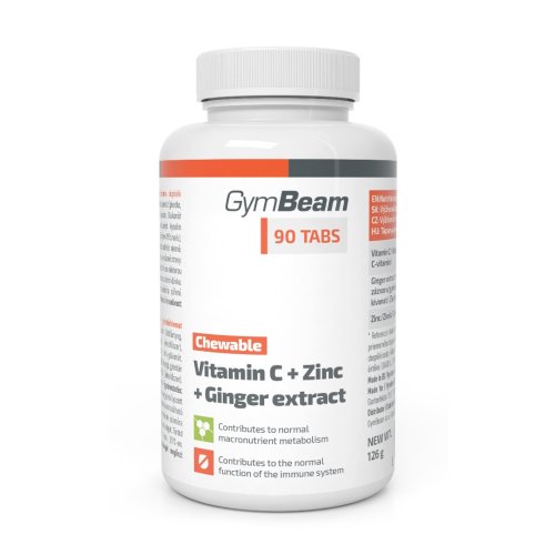 Vitamin C + Zinc + Ginger Extract - GymBeam