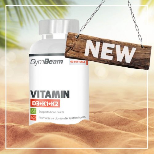 Vitamin D3+K1+K2 - GymBeam 