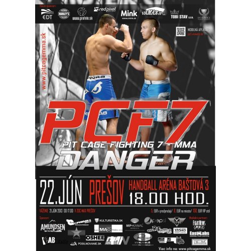 Vstupenka - Boj v klietke PCF (Pit Cage Fighting)