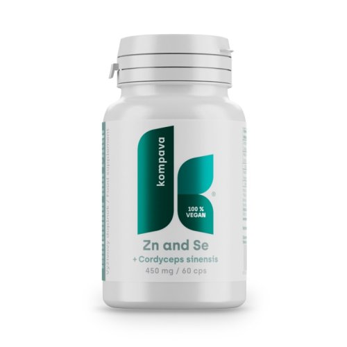 Zinc and Selenium + Cordyceps sinensis - Kompava